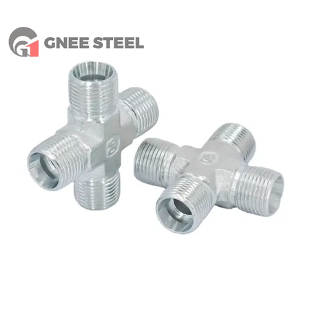 416 Four Way Stainless Steel Pipe Fitting