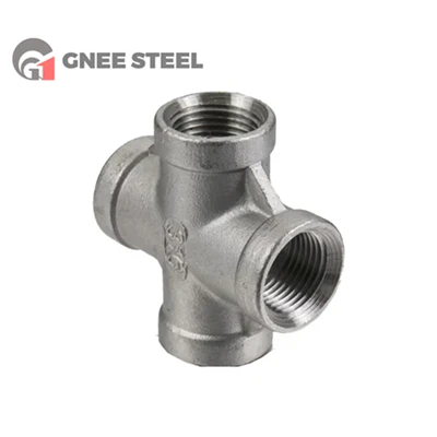 409 Four Way Stainless Steel Pipe Fitting