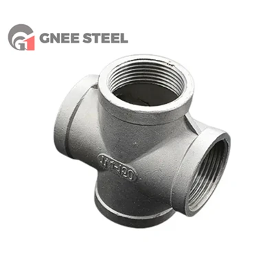410S Four Way Stainless Steel Pipe Fitting