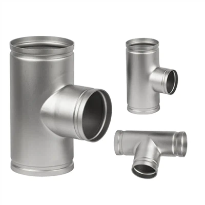 SUS 440B Stainless Steel Reducing Tee