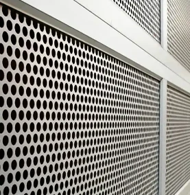 SUS 321H Stainless Steel Perforated Plate