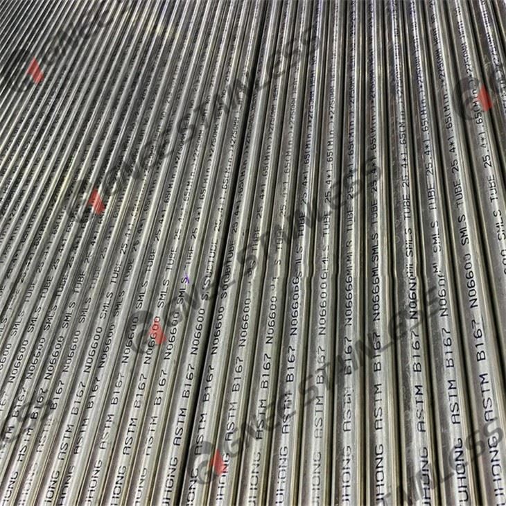 ASTM B167 UNS N06600 Seamless Nickel Alloy Tube