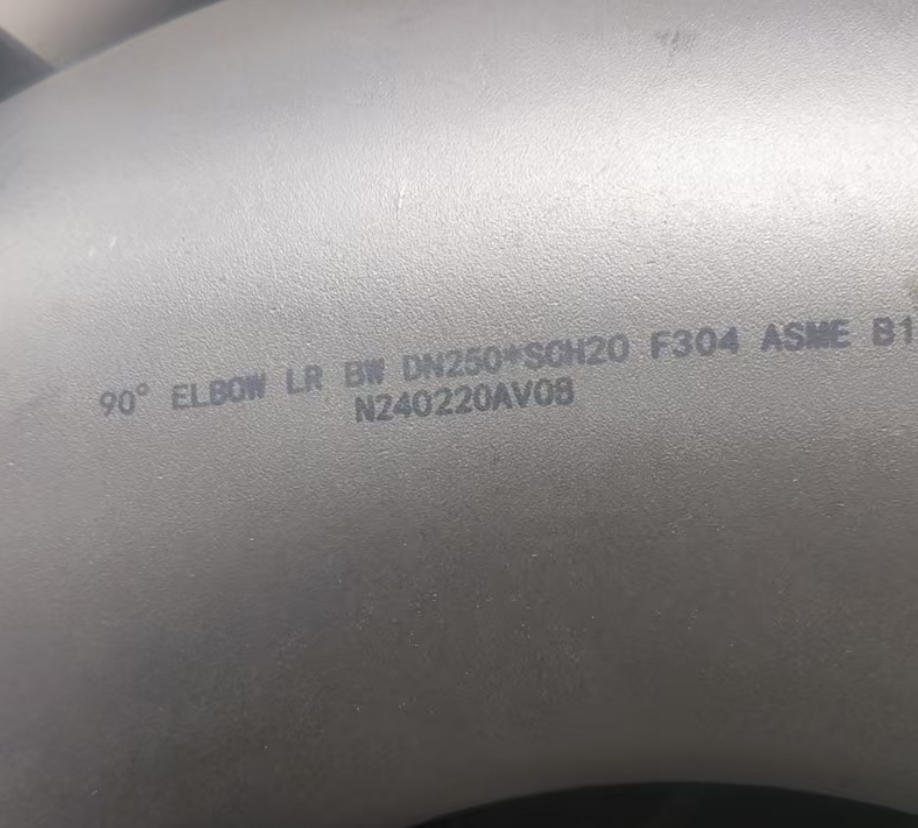 304 Butt-Weld 90° Long Radius Elbow 304 Butt-Weld 90° Long Radius Elbow