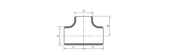 ASME B16.9 Equal Tee Dimensions ASME B16.9 Equal Tee Dimensions