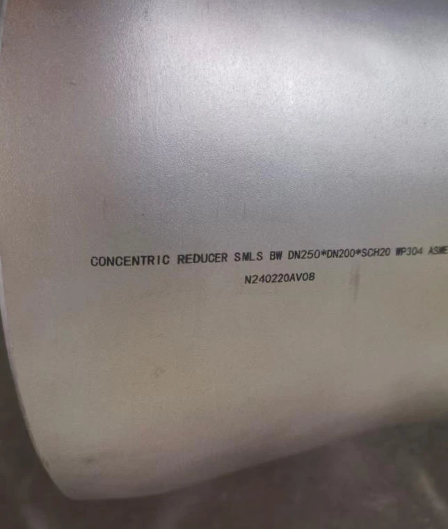 ASTM A403 WP304 SMLS BW Concentric Reducer ASTM A403 WP304 SMLS BW Concentric Reducer