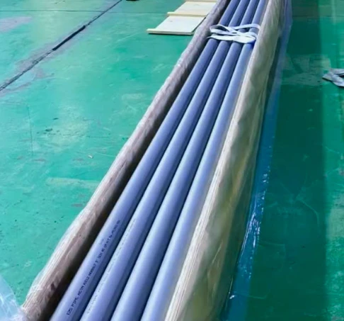 ASTM A312 N08367 stainless steel pipe + waterproof cloth + wooden case packaging ASTM A312 N08367 stainless steel pipe + waterproof cloth + wooden case packaging