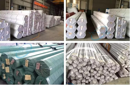 Stainless Steel Tubes PE Fabric Bundles Stainless Steel Tubes PE Fabric Bundles