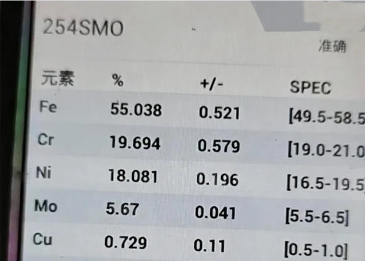 254SMO PMI 254SMO PMI
